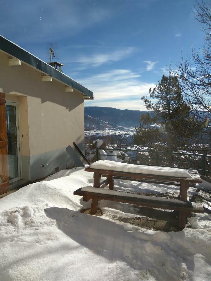 Grand F3 Terrasse, Vue Apartment Font-Romeu-Odeillo-Via Exterior photo