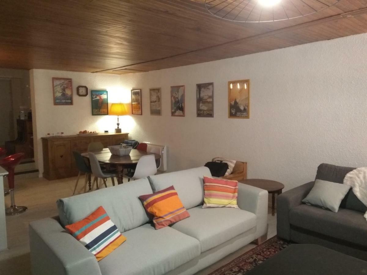 Grand F3 Terrasse, Vue Apartment Font-Romeu-Odeillo-Via Exterior photo